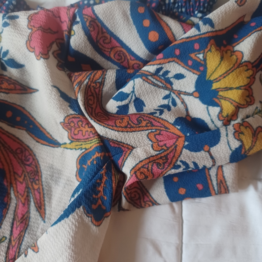 Flying Tomato Off The Shoulder Blouse Multicolor - Picture 4 of 10